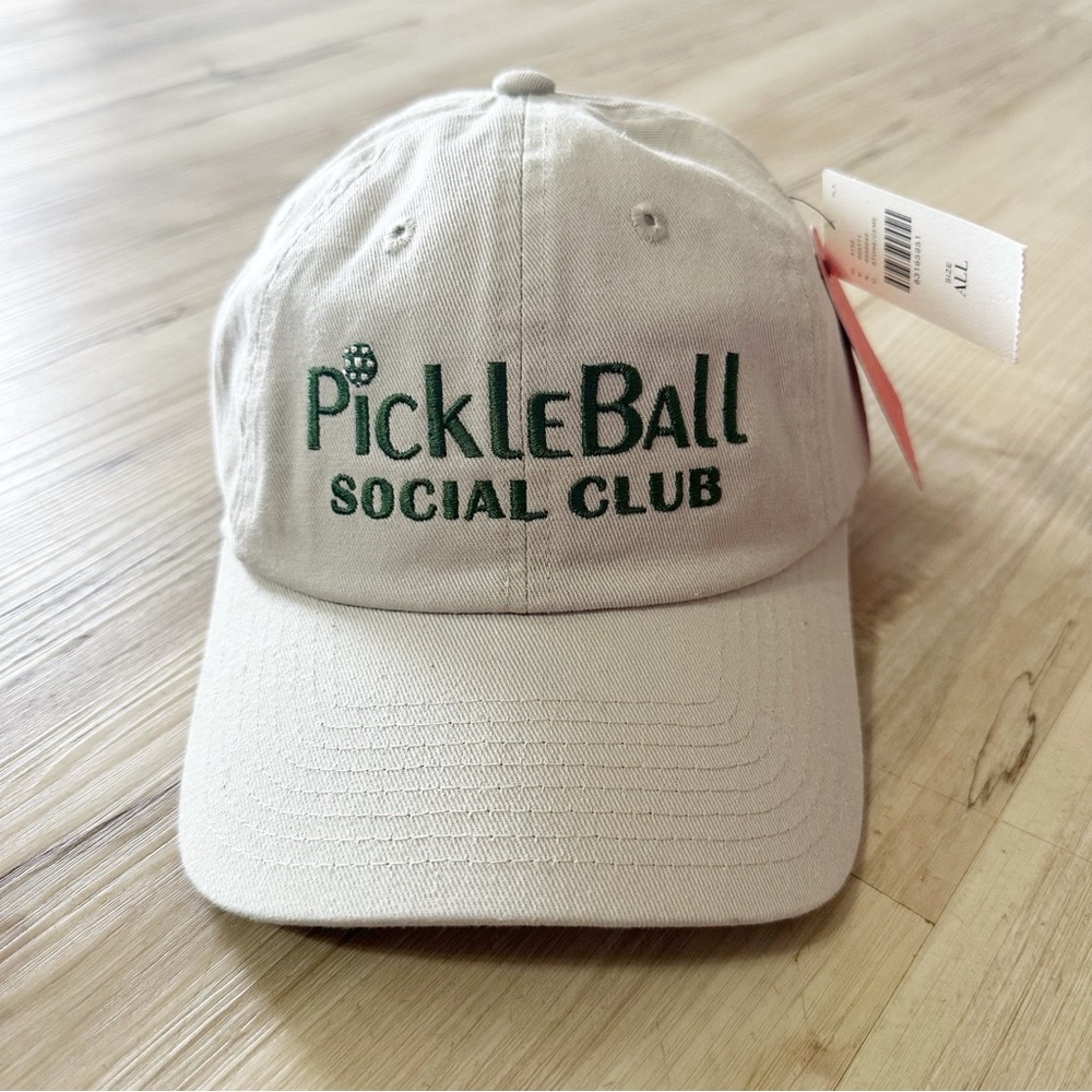 New‎ Anthropologie American Needle Pickleball Social Club Embroidered Hat